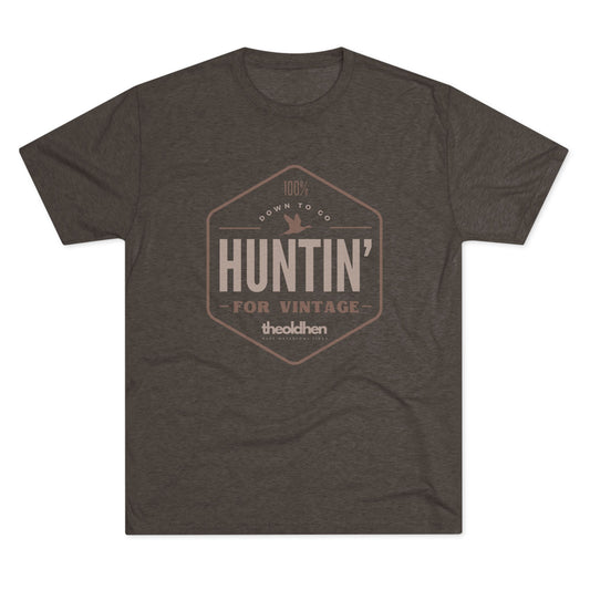 HUNTIN' Vintage Tee (Brown)