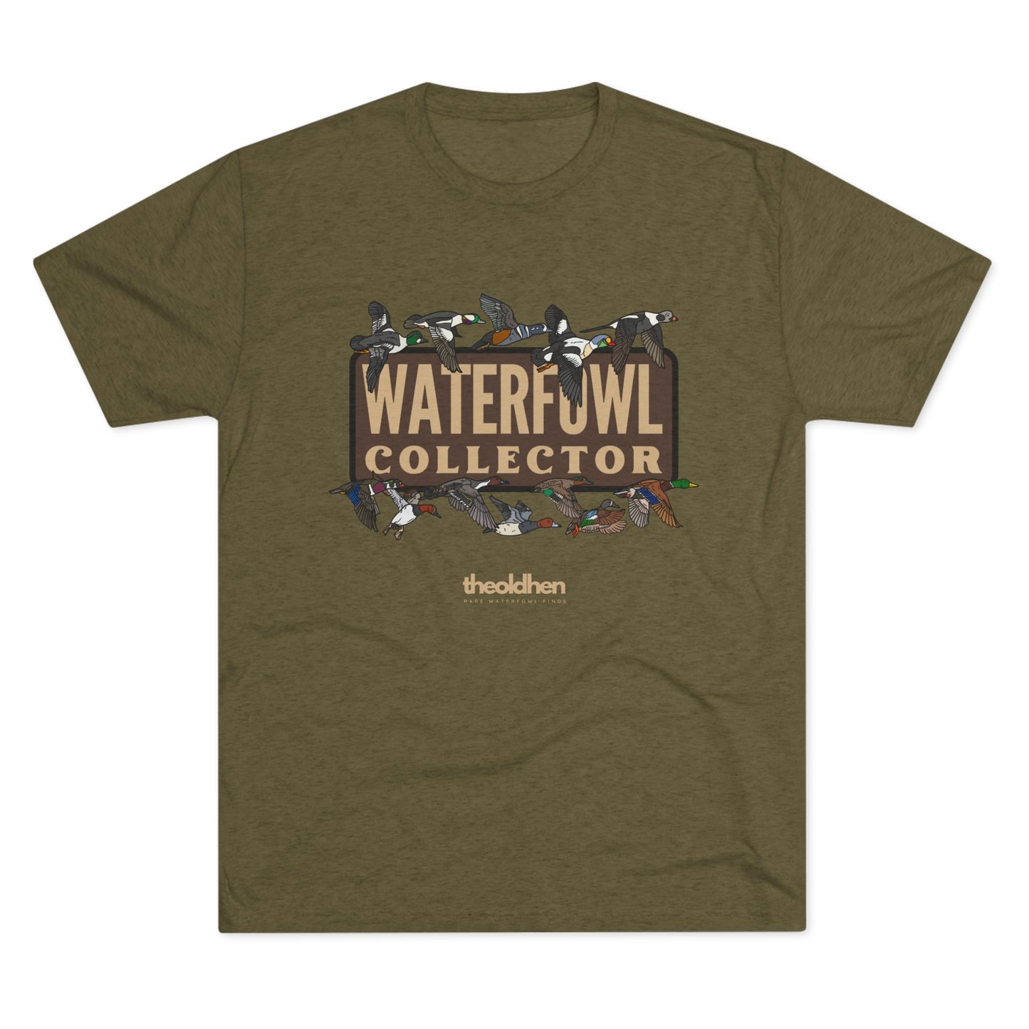 WATERFOWL COLLECTOR Tee (Olive Green)