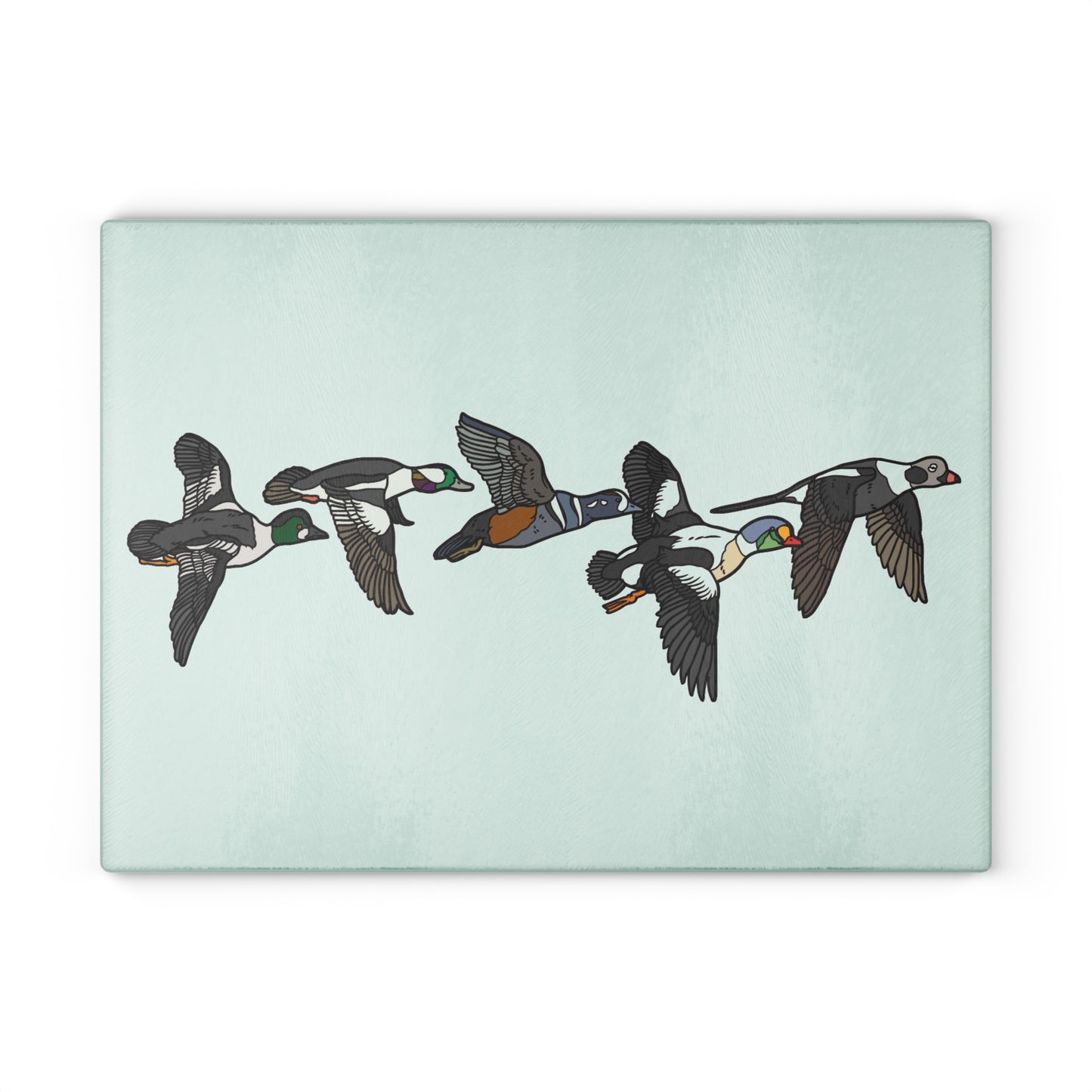 The Sea Migration Glass Cutting Board (2 Sizes)