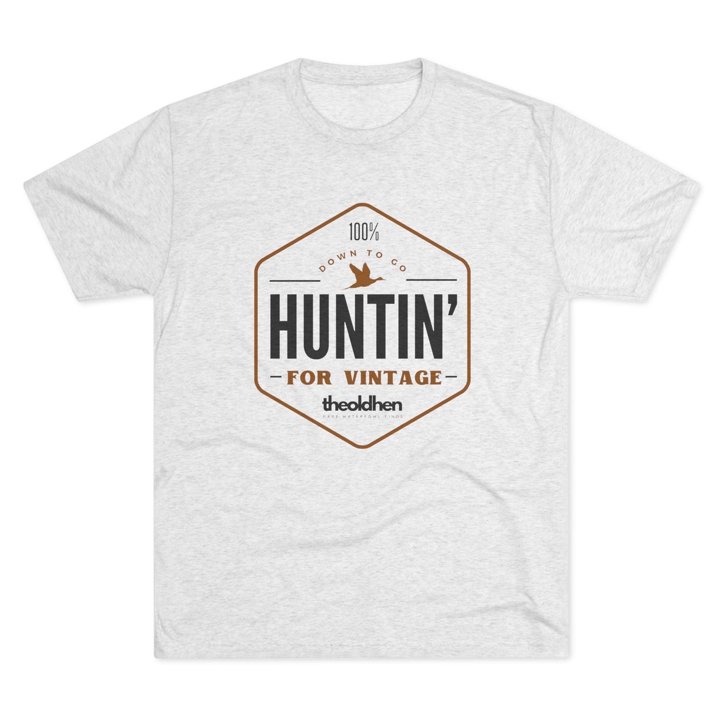 HUNTIN' Vintage Tee (White)