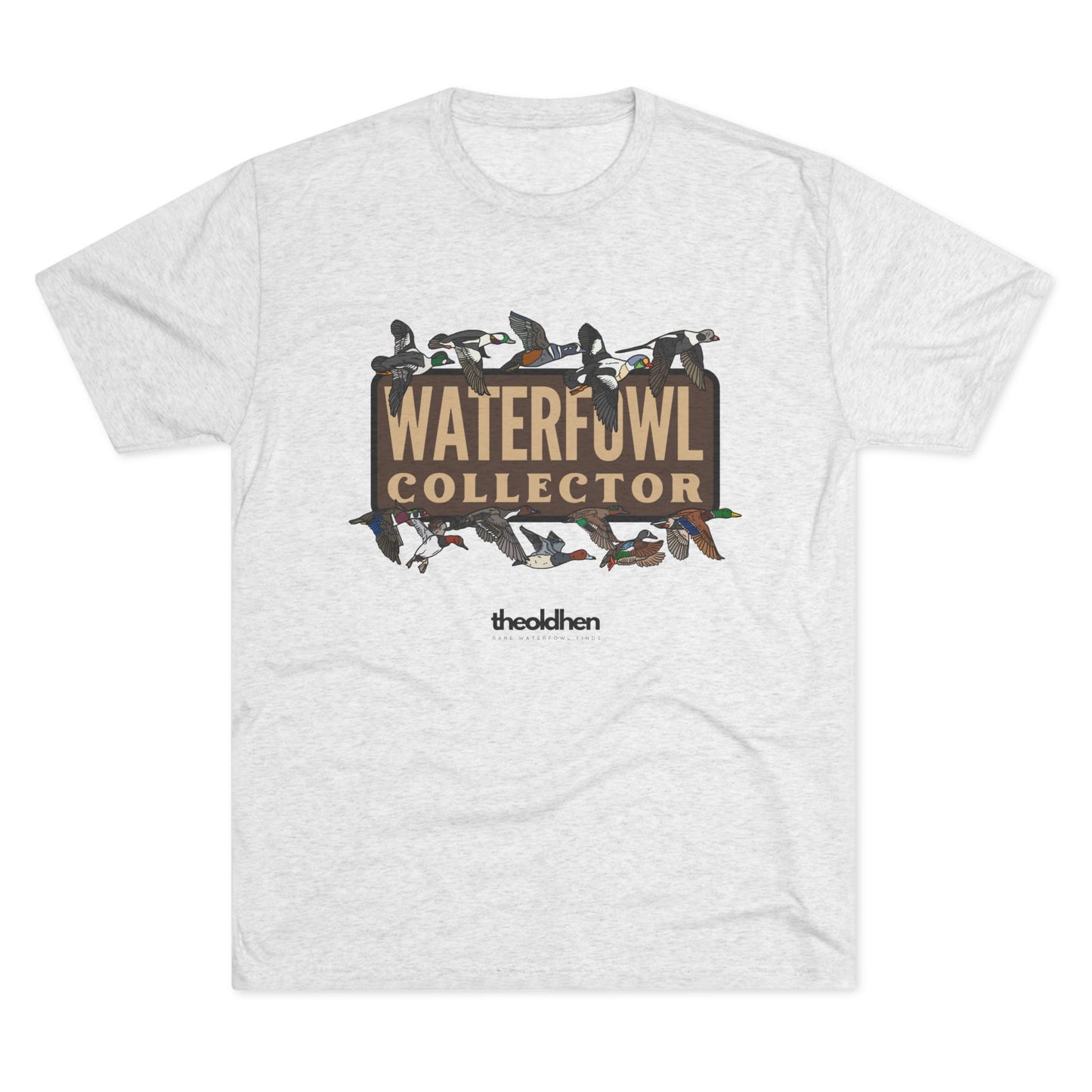 WATERFOWL COLLECTOR Tee (Heather White)