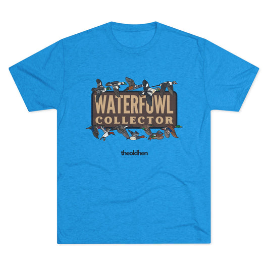 WATERFOWL COLLECTOR Tee (Turquoise Blue)