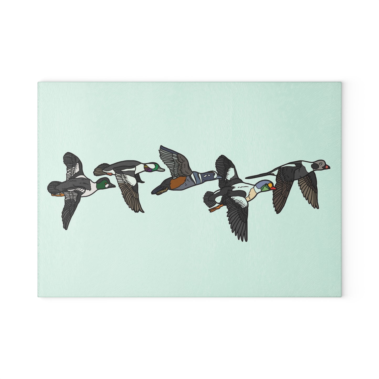 The Sea Migration Glass Cutting Board (2 Sizes)