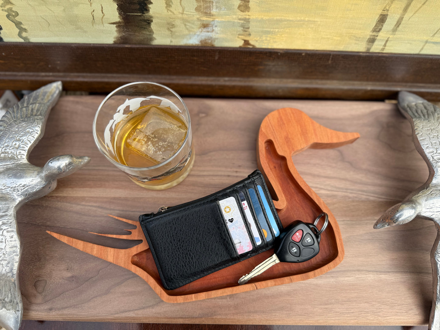 Pintail EDC/Jewelry Tray (Available in Cherry, Walnut or Purple Heart)