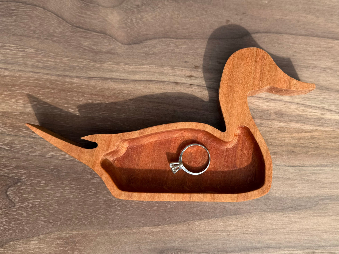 Pintail Ring Tray (Available in Cherry, Walnut or Purple Heart)