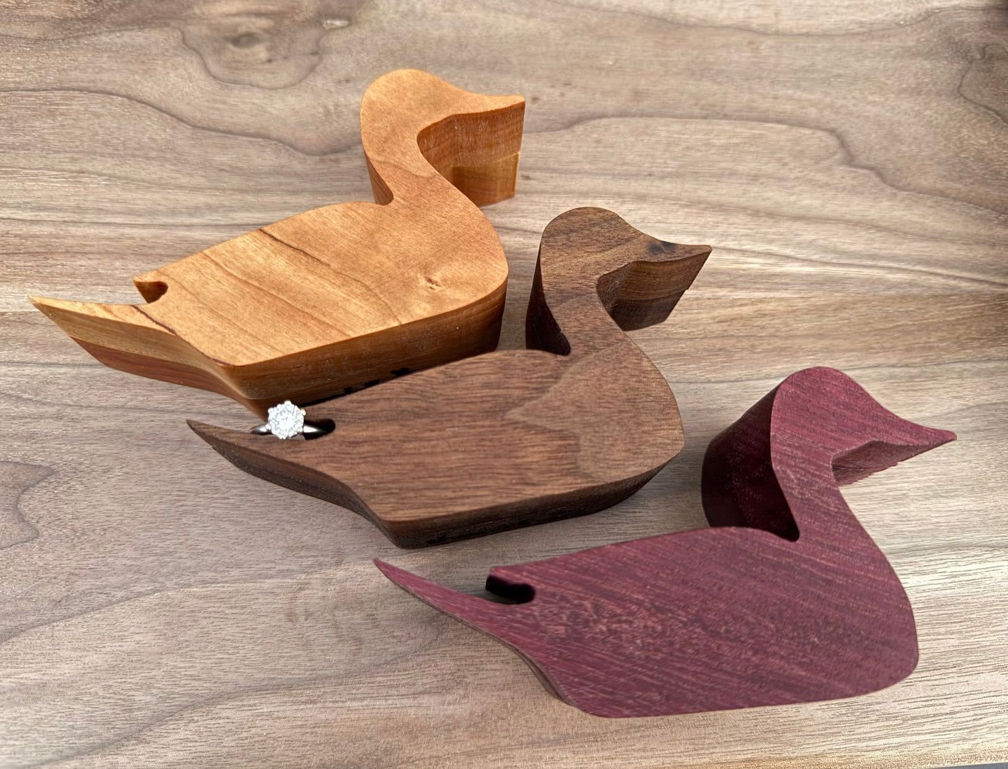 Pintail Ring Box (Engagement/Travel)