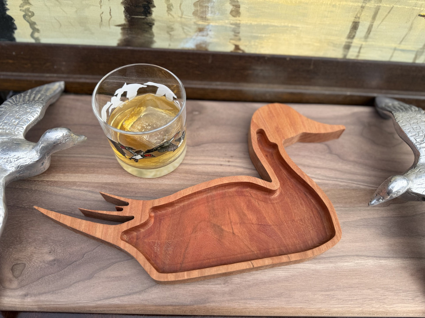 Pintail EDC/Jewelry Tray (Available in Cherry, Walnut or Purple Heart)