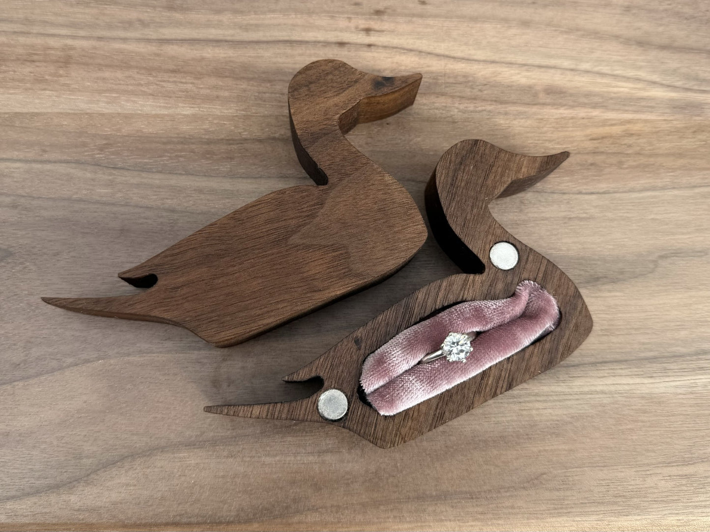 Pintail Ring Box (Engagement/Travel)